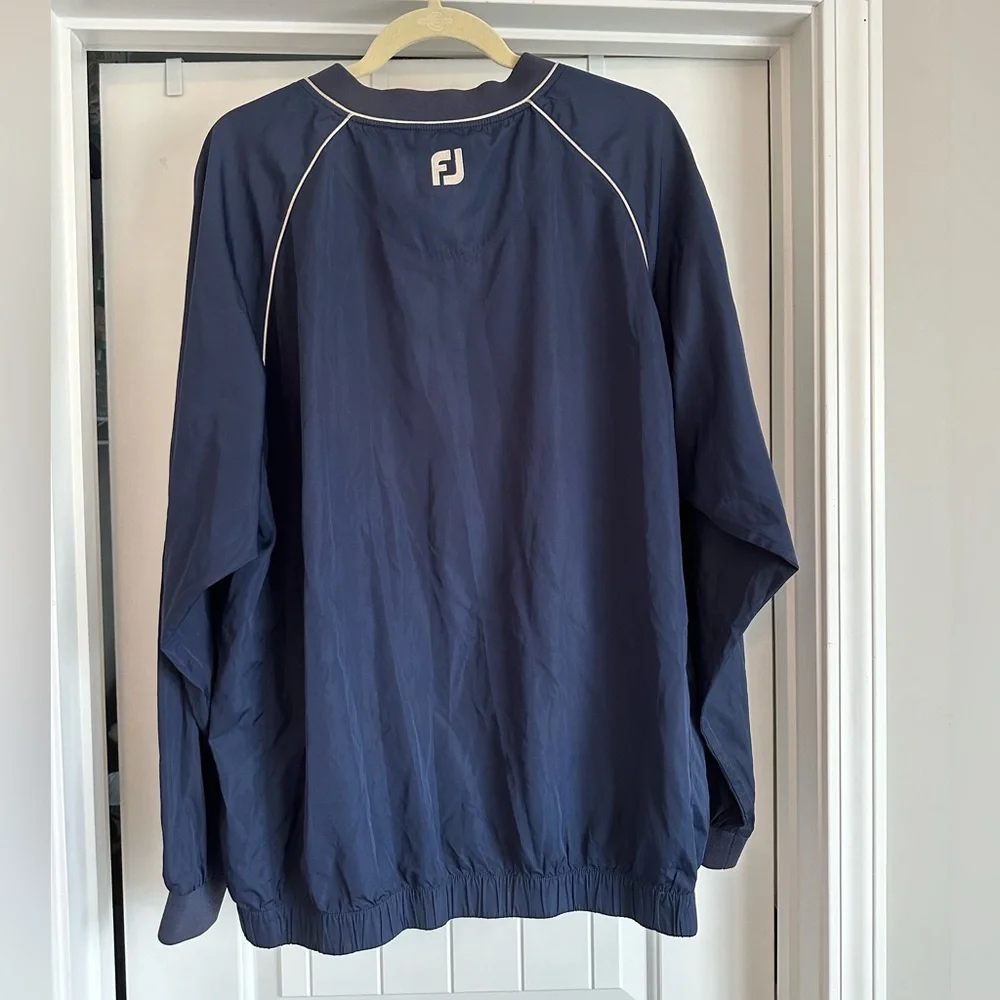 Men’s XL Vintage FootJoy‎ Golf Navy Pullover Jacket